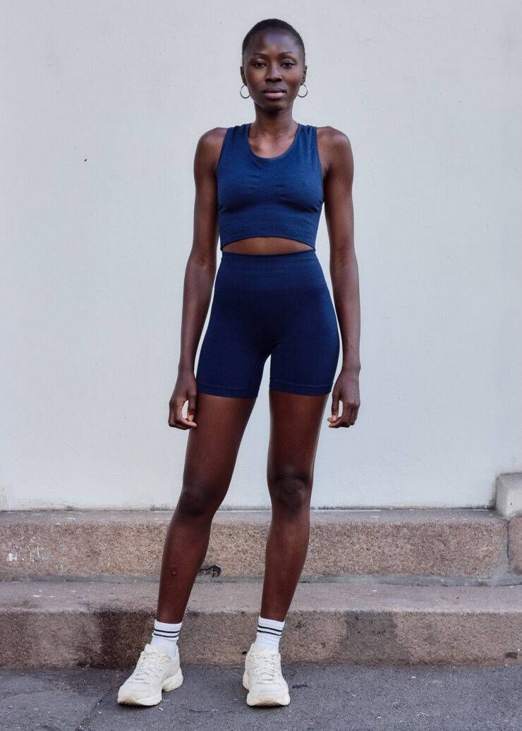 Seamless Sportsbra, Midnight Blue