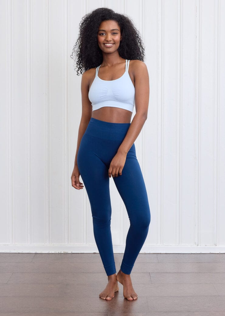 Bamboo Tights, Midnight Blue