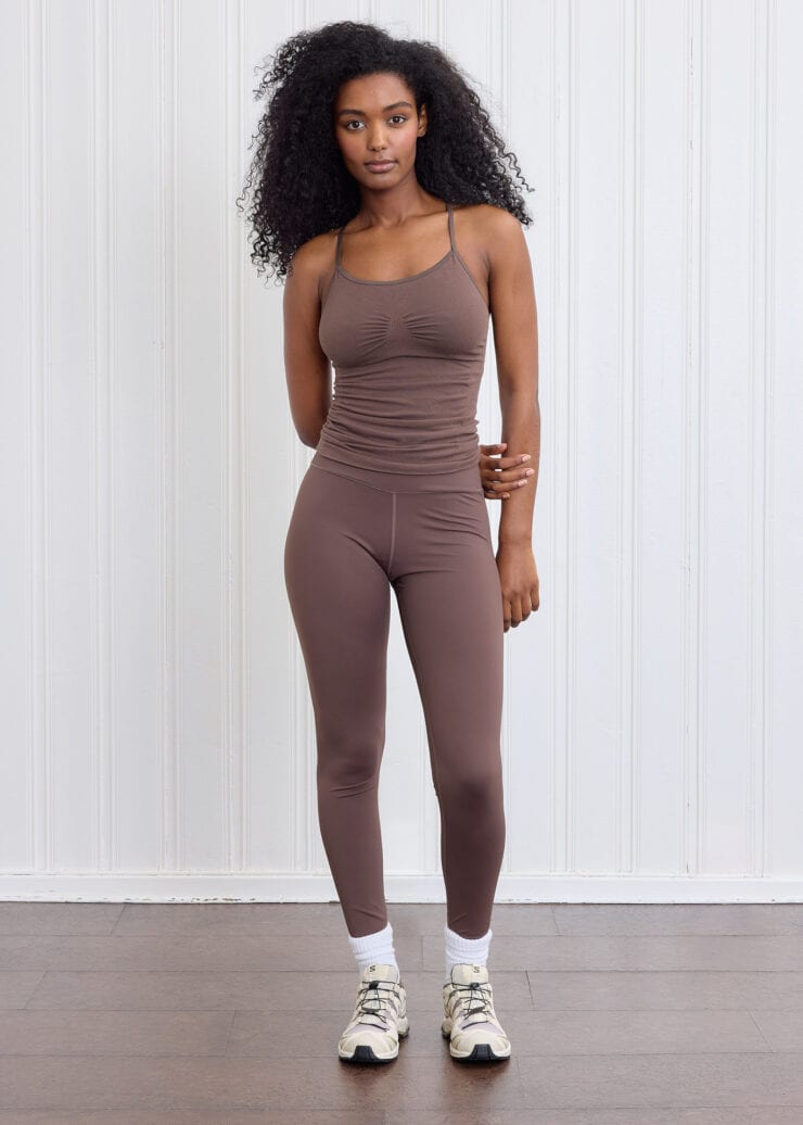 Karna, Bamboo Top, Deep Espresso