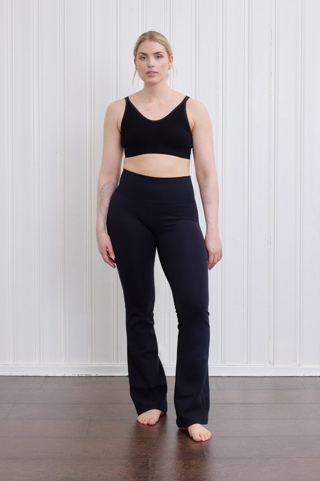 Leyla bra beautiful black front 1