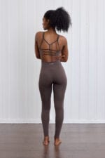 Leyla bra deep espresso back