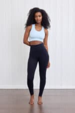Seamless sportsbra horizon blue front