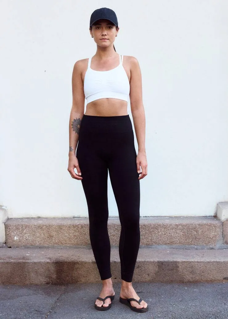 Yoga Bra, Pure White