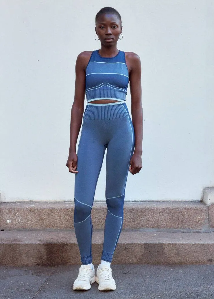 Mapping Tights - Midnight Blue