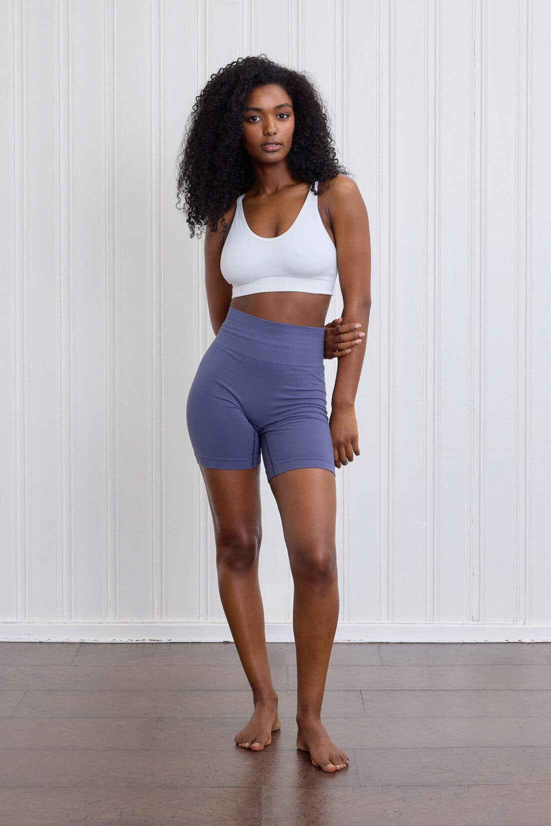 Leyla bra pure white front