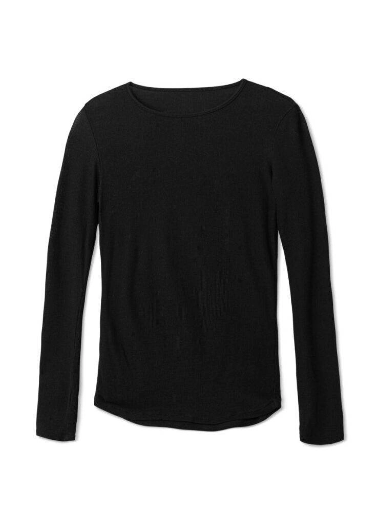 Basic Rib Long Sleeve