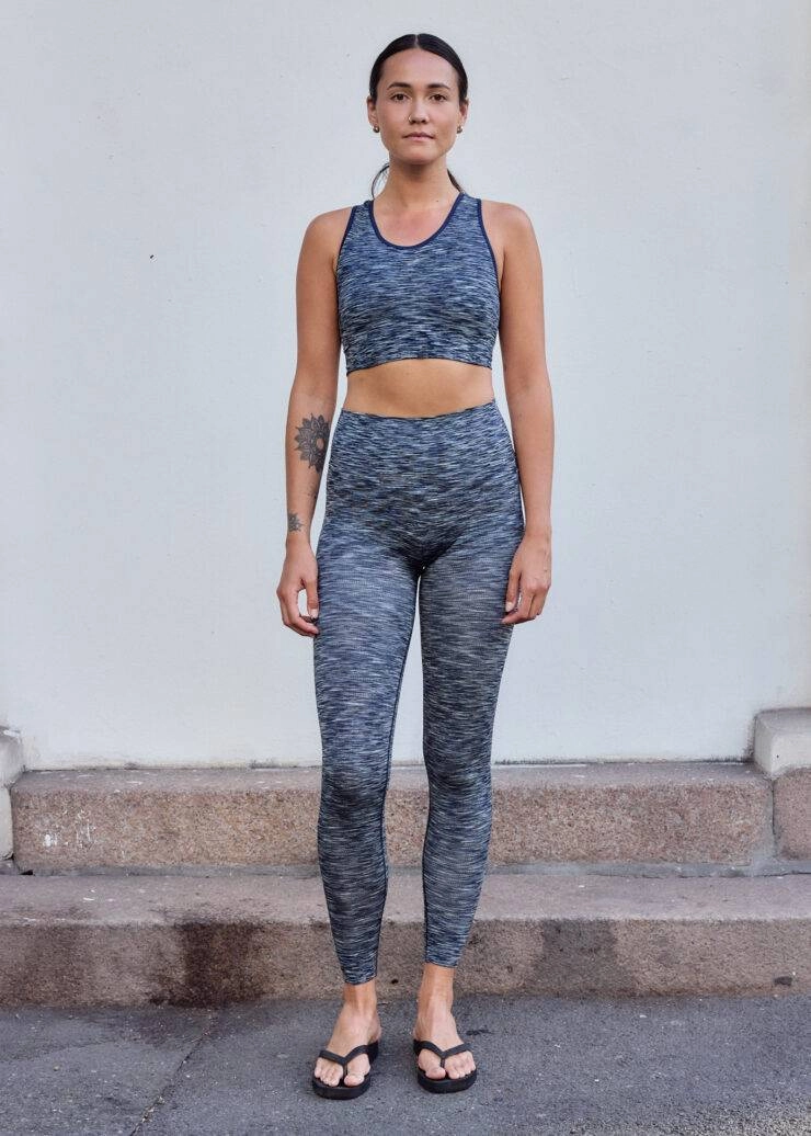 Bandha Tights Mix, Blue Mix