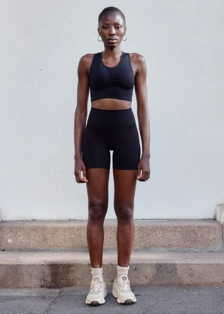 Seamless Sportsbra, Beautiful Black