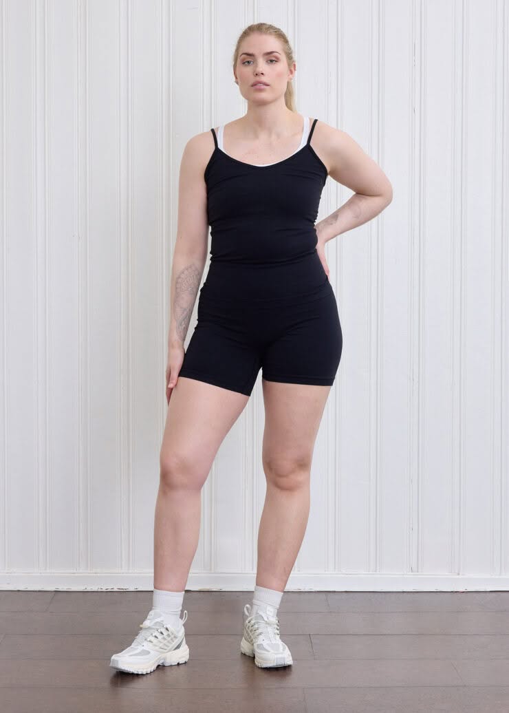 Basic Bandha Singlet, Beautiful Black
