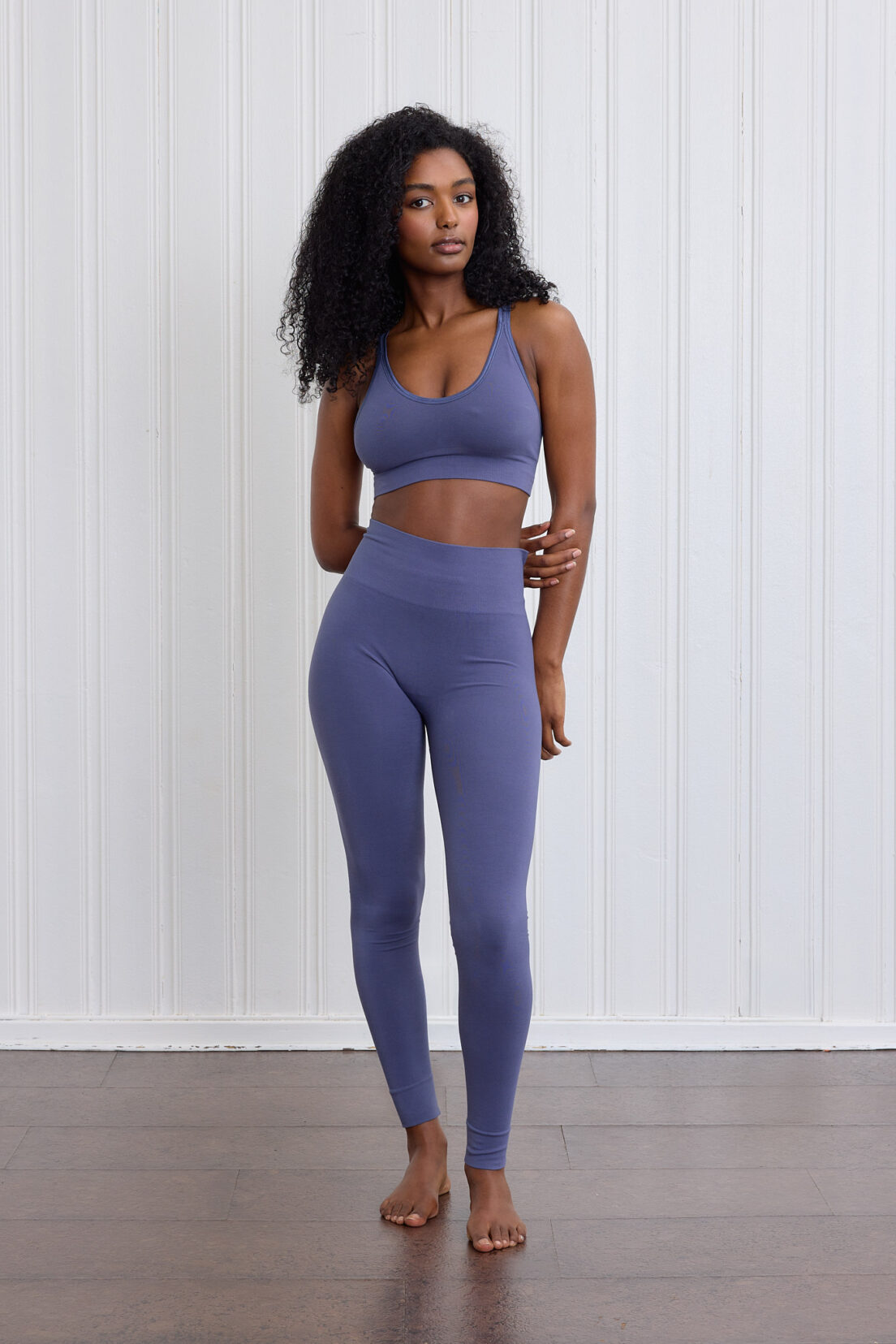 Leyla Bra washed blue front